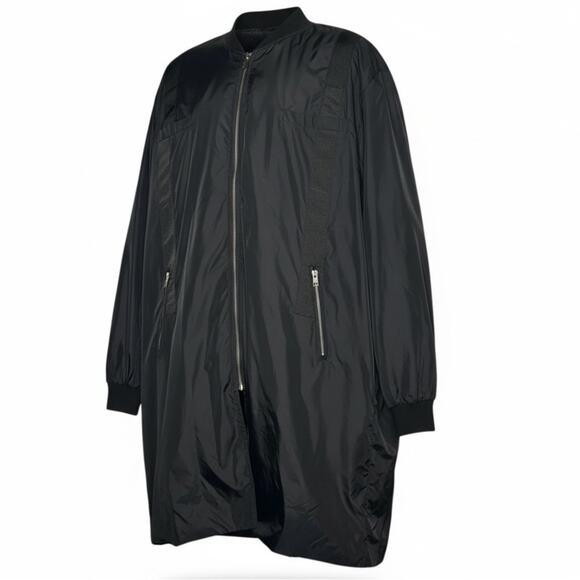 Lot 78 x Barneys New York Parka size EU 54 XXL Black Midi Water Resistant